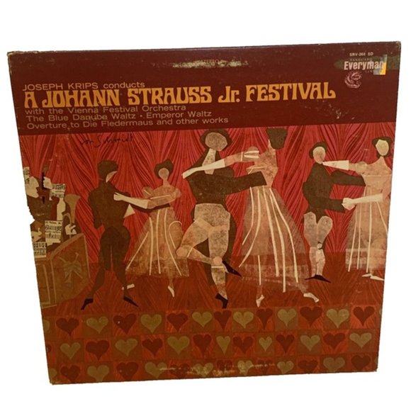 A Strauss Concert (Vinyl, 1963) Vanguard Everyman Classics SRV 268 VG+ LP Record - Picture 1 of 11